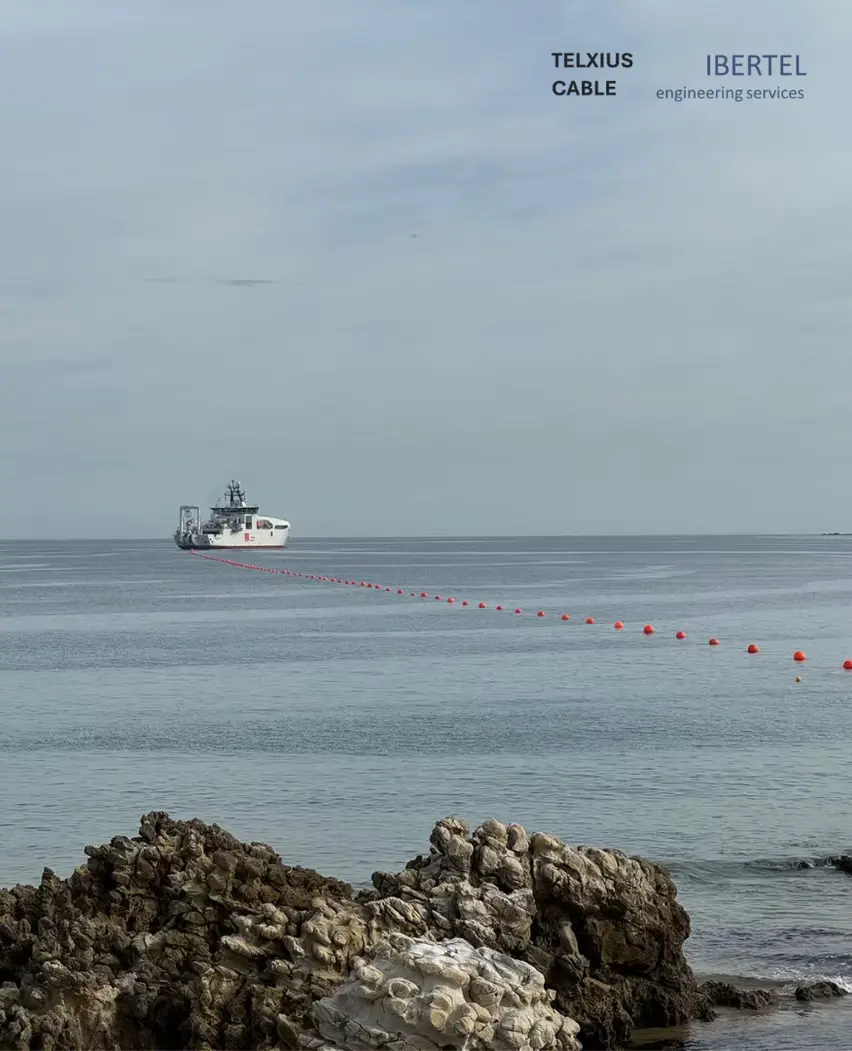 Ibertel participa Junto a Telxius Cable en el Proyecto de Cable Submarino que Conecta Santander con Estados Unidos.