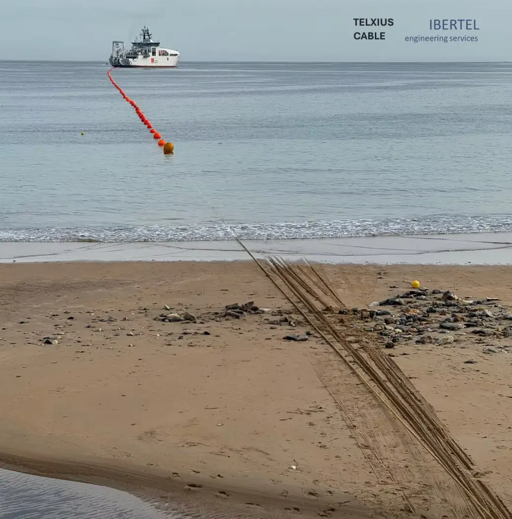 Ibertel participa Junto a Telxius Cable en el Proyecto de Cable Submarino que Conecta Santander con Estados Unidos.