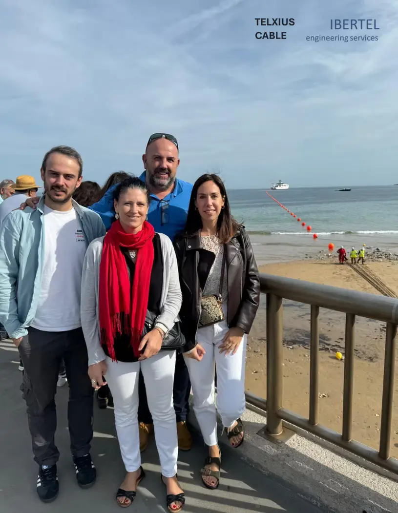 Ibertel participa Junto a Telxius Cable en el Proyecto de Cable Submarino que Conecta Santander con Estados Unidos.